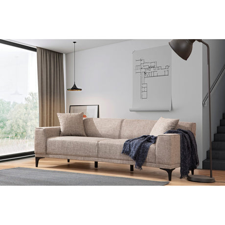 Cork 3 (215 x 87 x 86 cm) 3-sitssoffa Fawn
