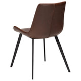 Hype Stol Vintage Cocoa Art.Leather, Black