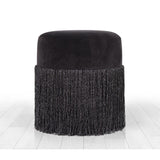 Graz (45 x 47 cm) Sittpuff Svart