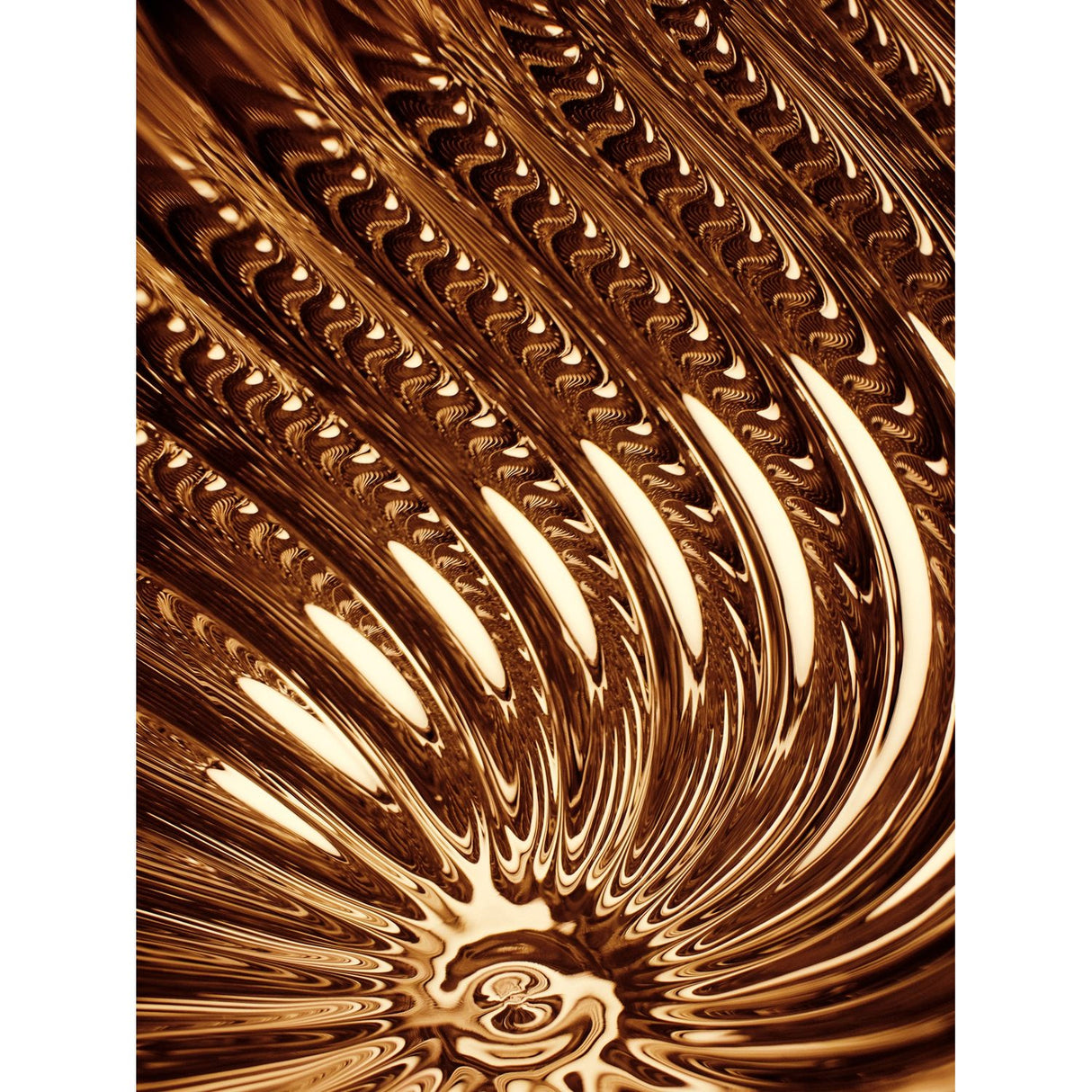 Whirl Pendellampa Gold, 30 cm