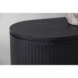 Fjällbacka TV-bänk Black, 48 x 45 x 160