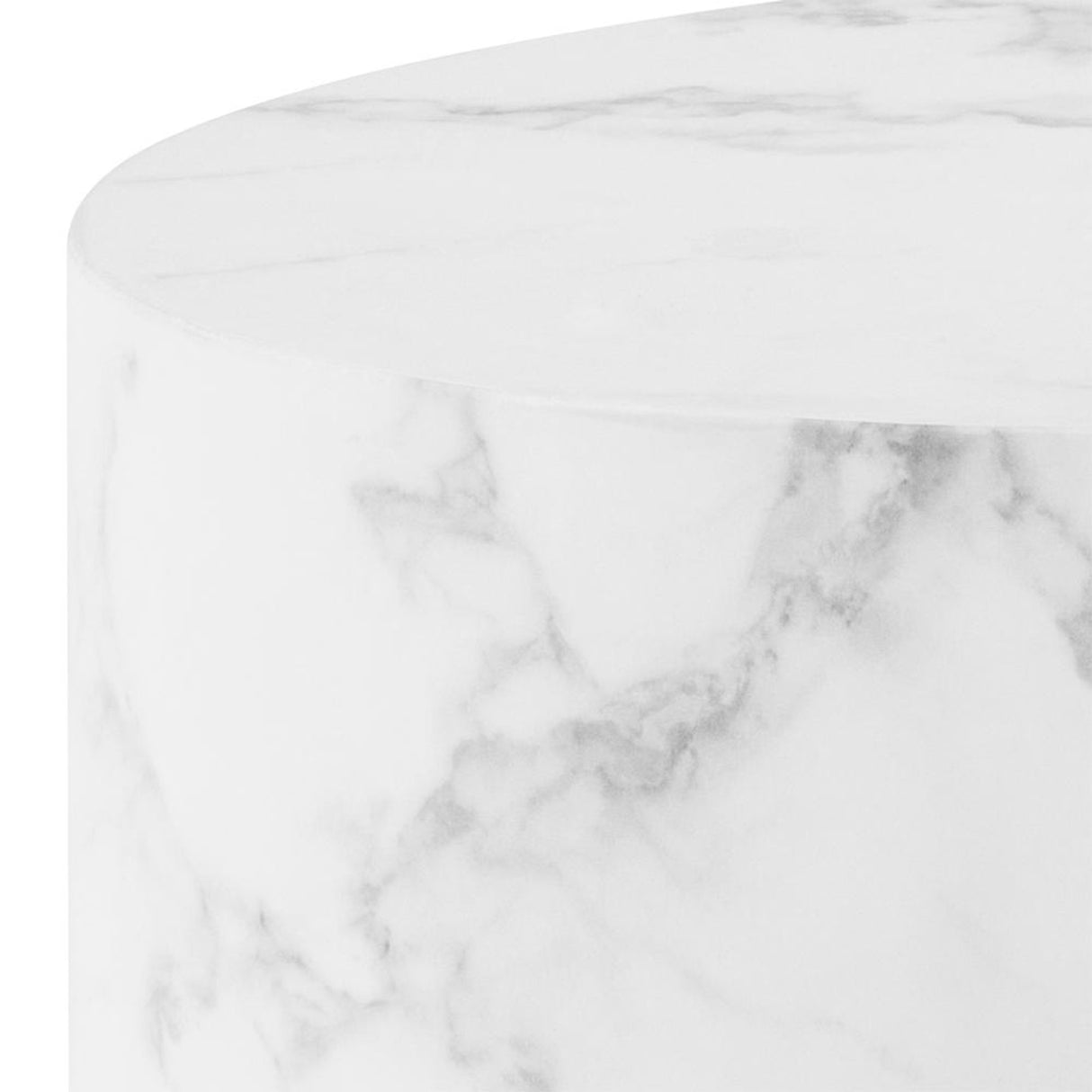 Cenon Soffbord 40x33x48 cm Carrara-marmor