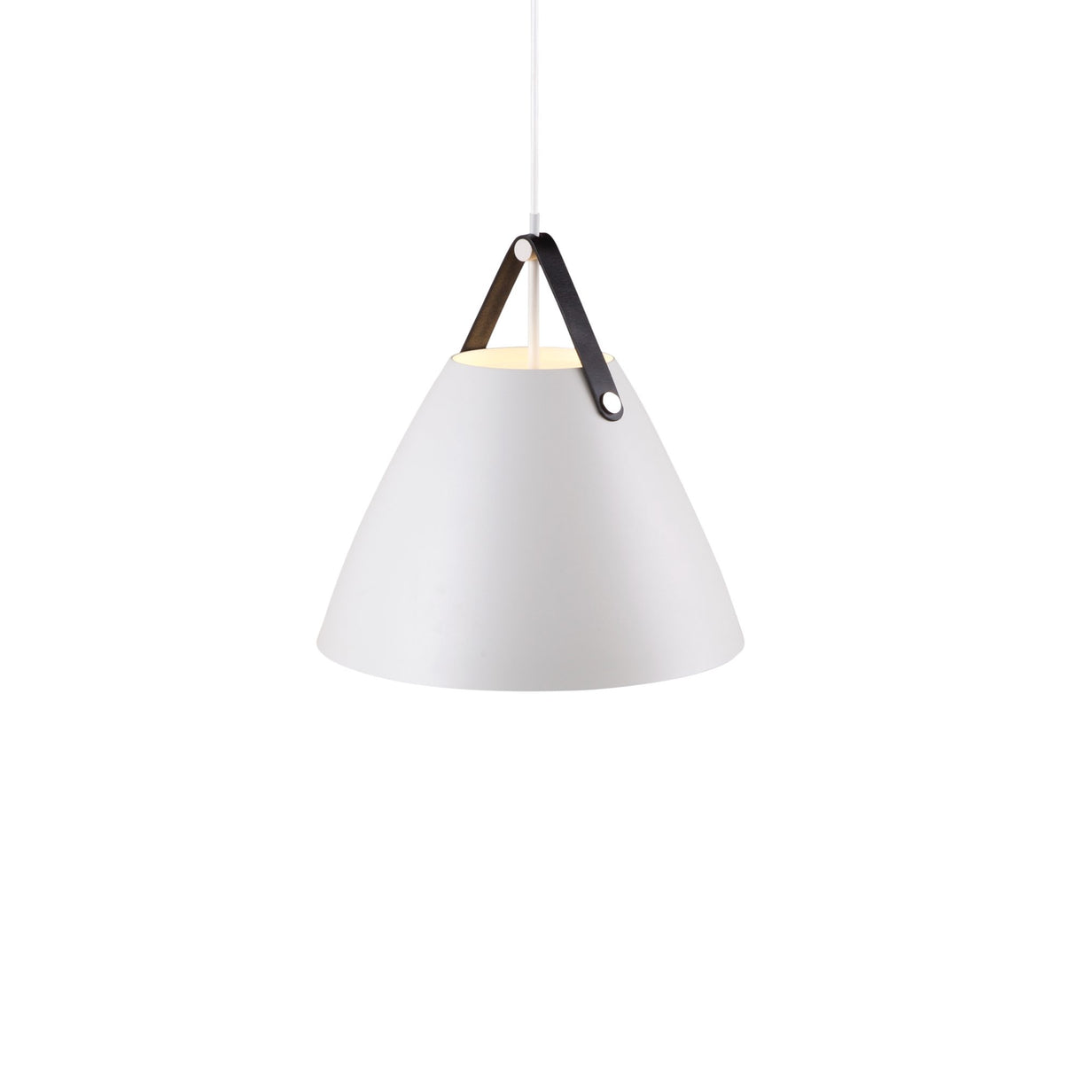Strap Taklampa 36 cm, Vit
