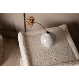 Castine Sittpuff Vit, Polyester