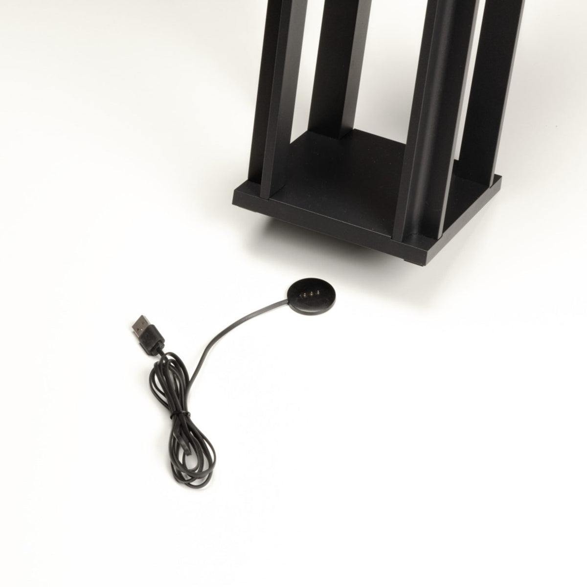Cannes USB Dimbar 42 cm Lanterna Svart