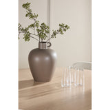 Flora, Lilja Runt matgrupp Beige, Vitlasyr, ⌀120