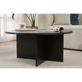 Plain Soffbord Wood Svart