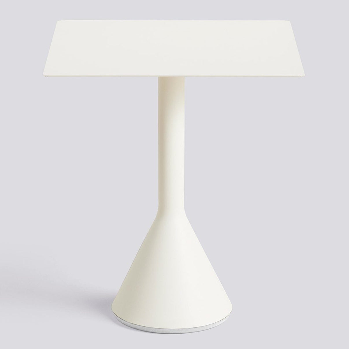 Palissade Cone Bord 65 X 65 Cm, Krämvit