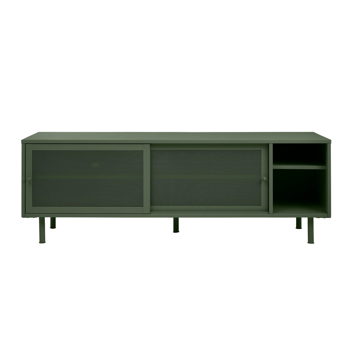 Angolo Mediabänk 160 cm Olivgrön