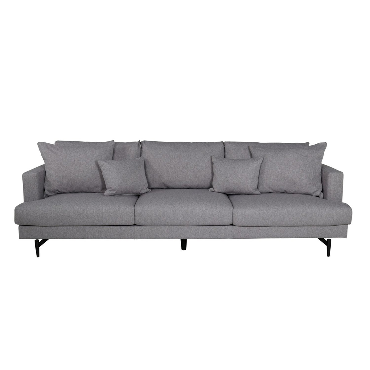 Sofia 3-sitssoffa Grå, Polyester