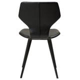 S.I.T Stol Vintage Black Art.Leather, Black