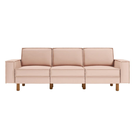Tucson Extra (238 x 89 x 87 cm) 3-sitssoffa Lax valnöt
