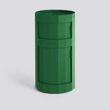 Facet Cabinet 110 38 × 38 × 71 cm Skåp Spinach green