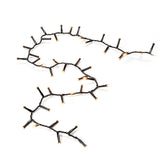 Cluster LED Svart kabel 30V/IP44 Ljusslinga Ute 13.18m, Amber