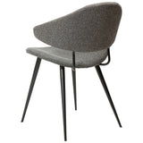 Napoleon Stol Pebble Grey Bouclé