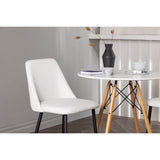 Danburi, Night Rund matgrupp Svart,Vit, Vit, ⌀60