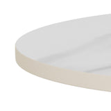 Nimbus Sidobord Keramik Vit 45 cm Runt