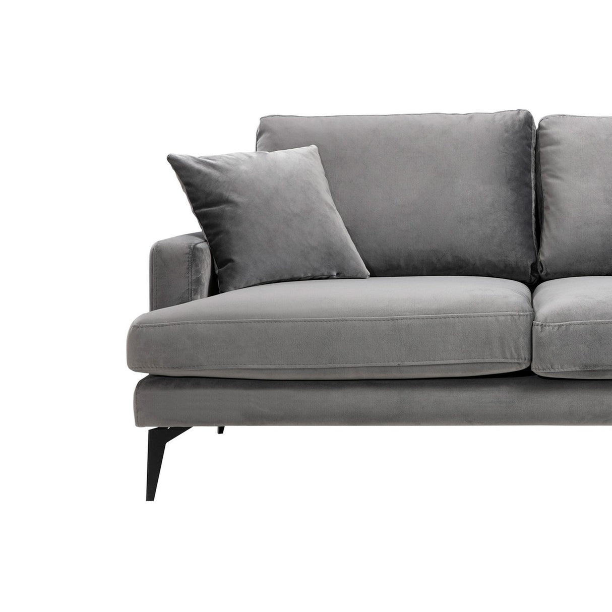 Dushanbe 2-sits (175 x 90 x 88 cm) 2-sitssoffa Grå