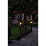 Carpi E27 100 cm Svart Pollare