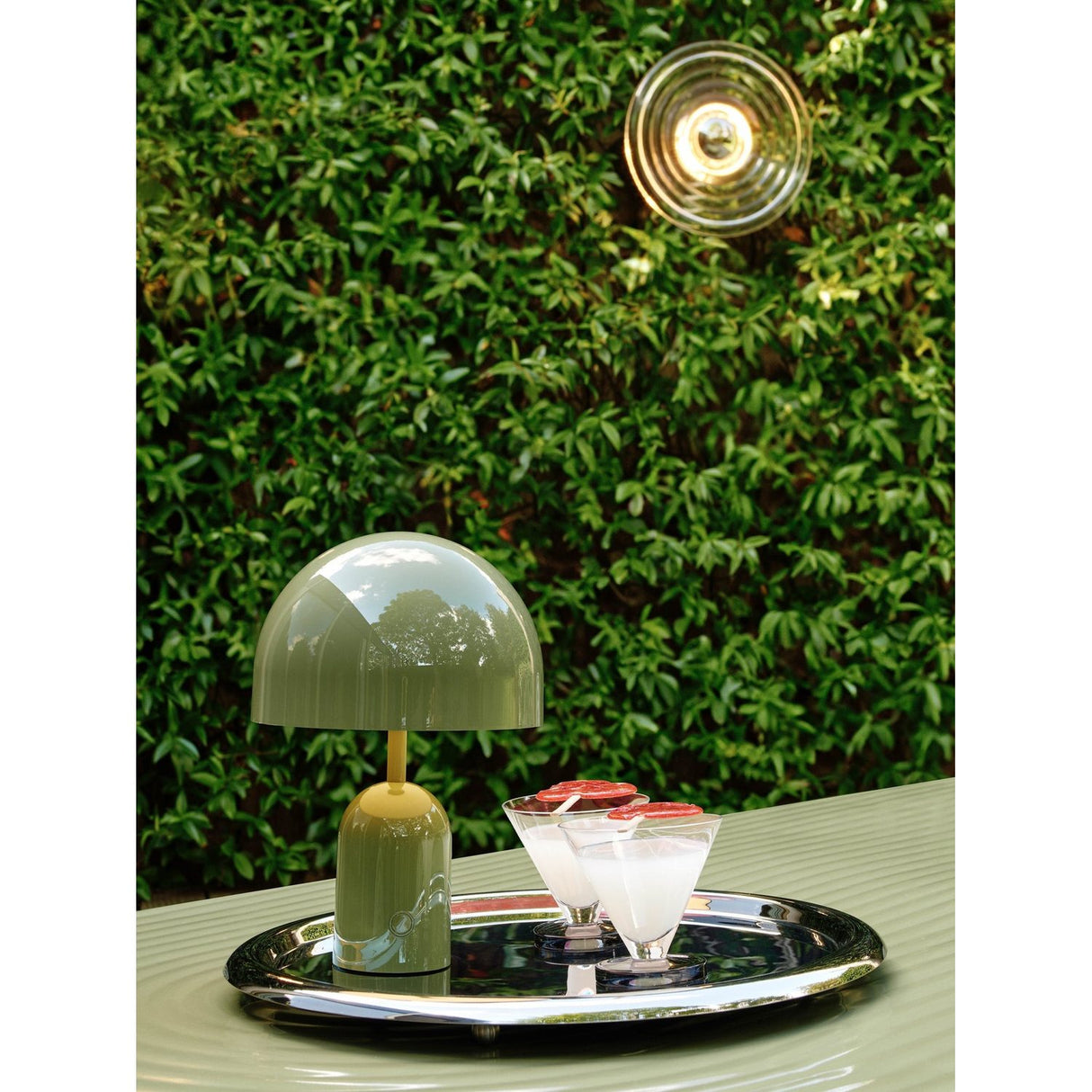 Bell v2 Portabel lampa Moss