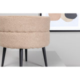 Pot Puff Beige, Polyester teddy