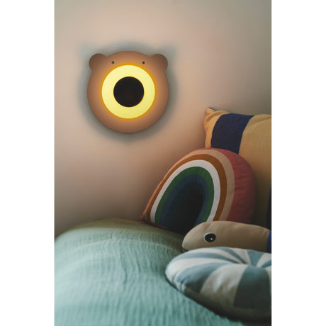 Bruna Bear Brun Vägglampa
