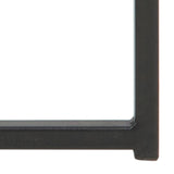 Cross Sidobord 45x55x55 cm Svart