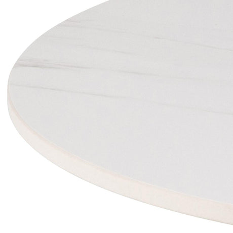 Rennes Soffbord Rund 60 cm Vit Unico