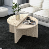 Ankara Soffbord Travertin