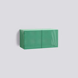 Perforated Cabinet litet 89 × 40 × 45 cm Väggskåp Soft jade