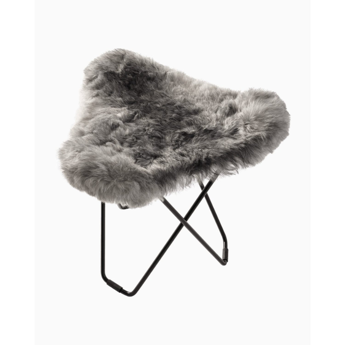 Iceland Flying Goose Fotpall Svart, Shorn Grey