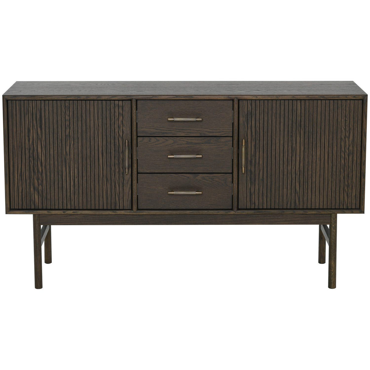 Lyon Sideboard Brunlackad Ekfaner