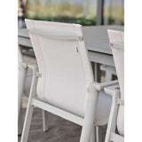 Delia Karmstol Light Grey/Off-White