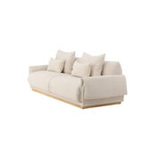 Mollösund 3-sitssoffa Beige