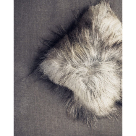 Iceland 50 cm Lammskinnskudde Shorn Brown
