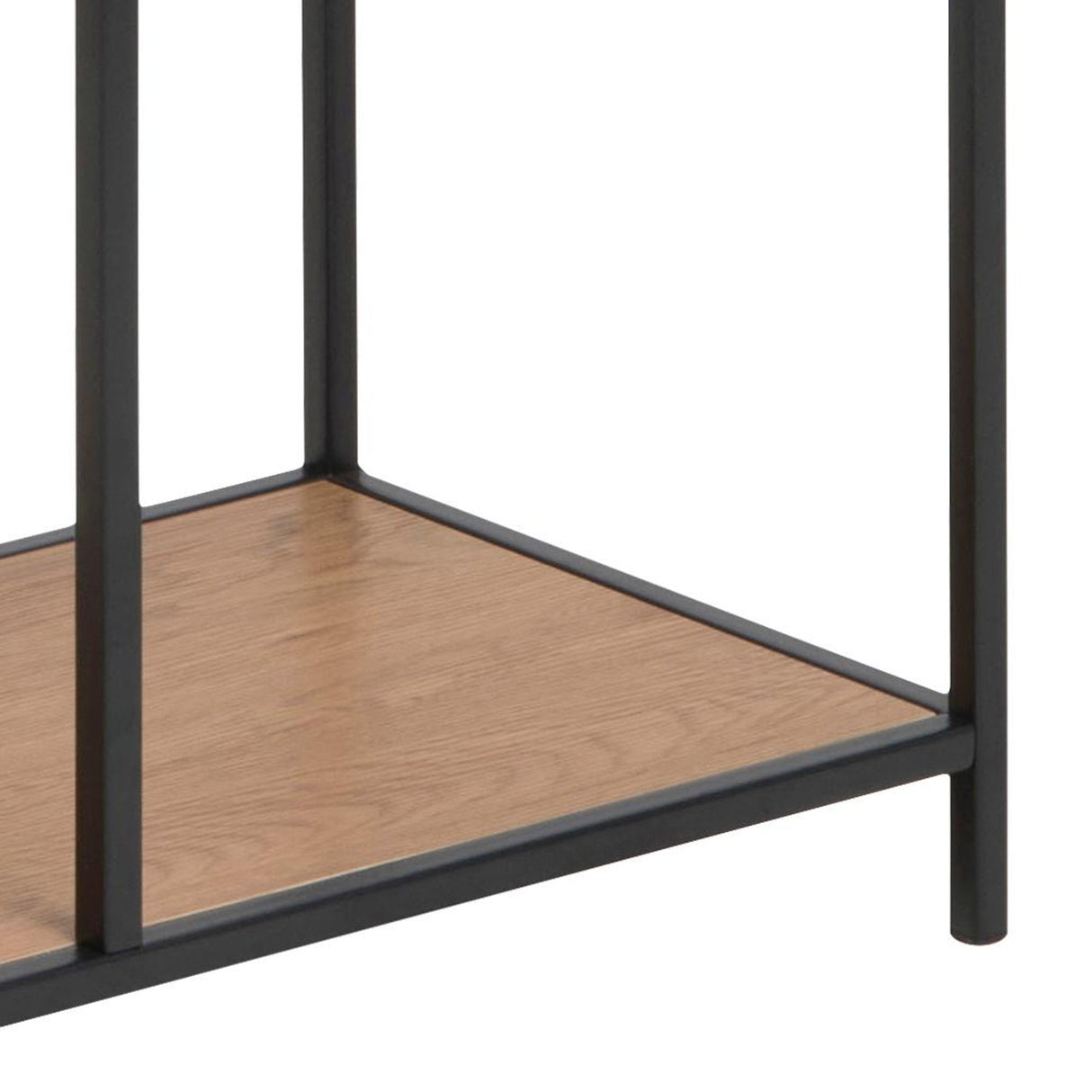 Seaford Bokhylla Asymmetrisk 185x77x35 cm Vild Ek