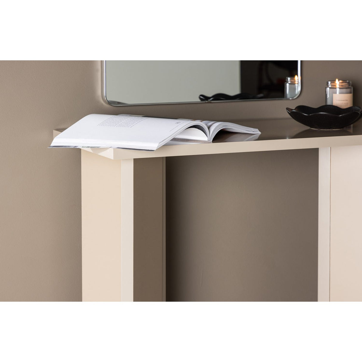 Kristiansund Skrivbord Beige, 42 x 90
