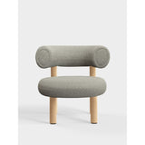 Fat Loungestol Elle Grey White NAW