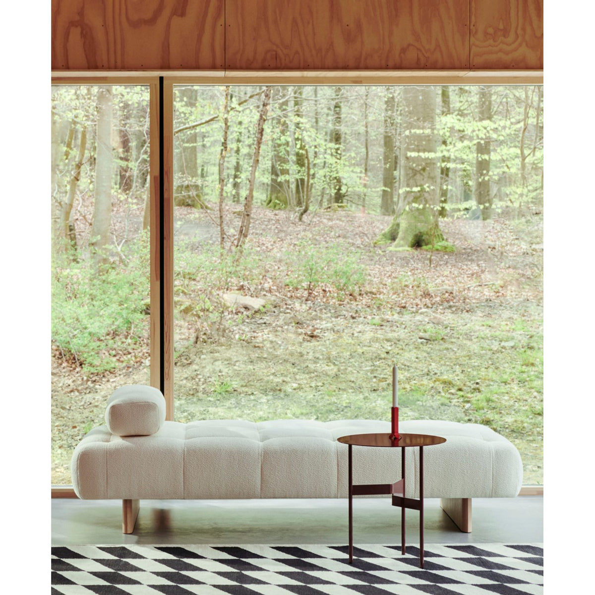Quilton Lift 210 × 105 cm Dagbädd Hallingdal 220, ekfaner med vattenbaserad lack