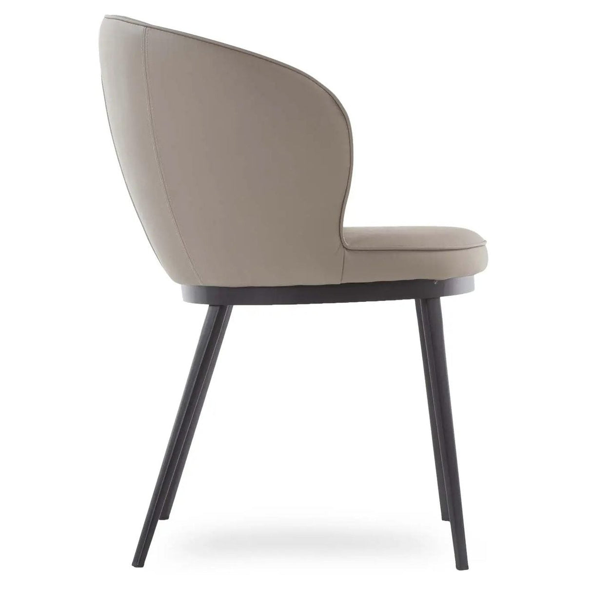 Novella Karmstol Konstläder Taupe