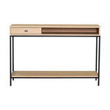 Regal Konsollbord Vitpigmenterad Ekfaner