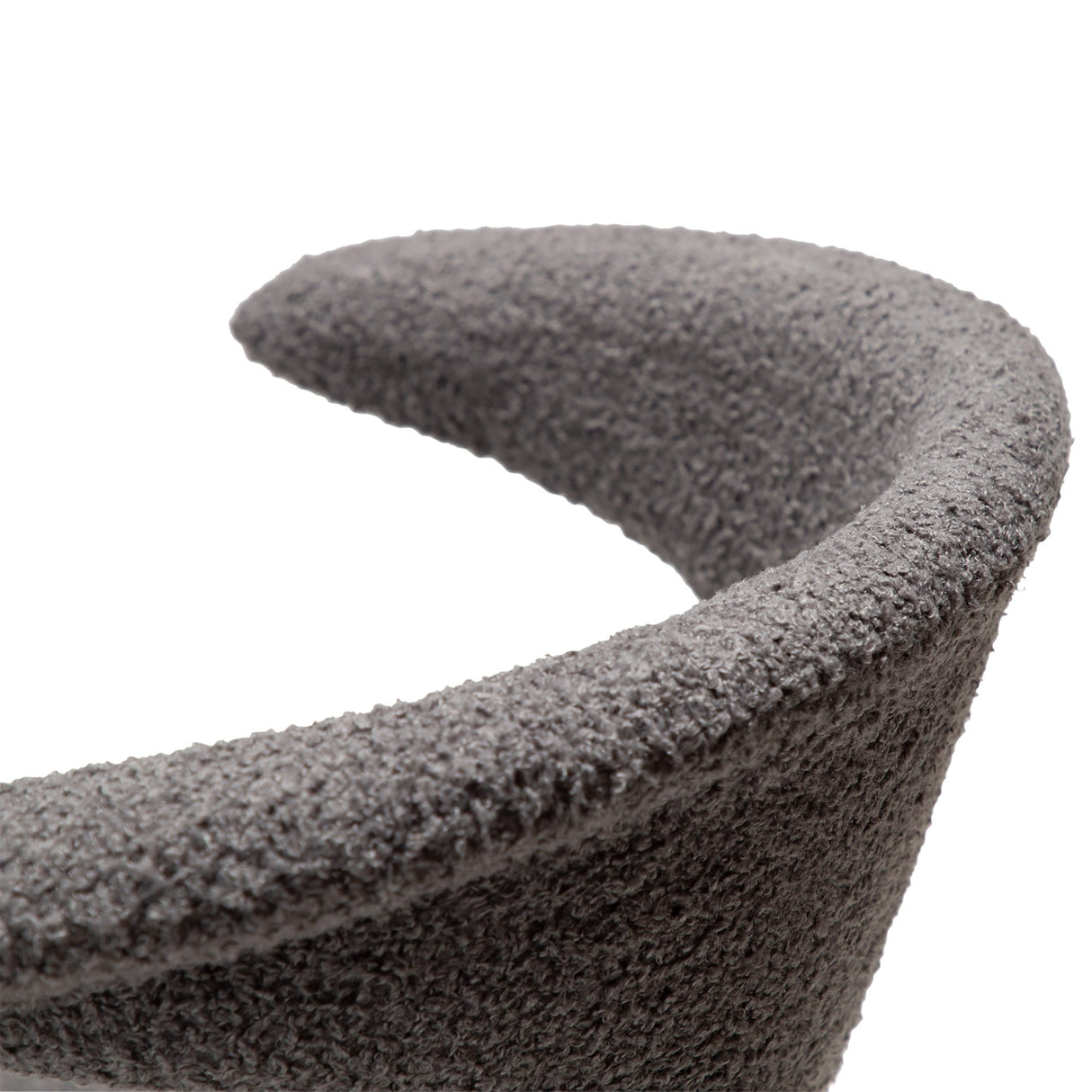 Flair Stol Stone Bouclé, Black