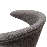 Flair Stol Stone Bouclé, Black