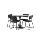 Glade, Kenth Rund matgrupp Svart, Svart, ⌀100