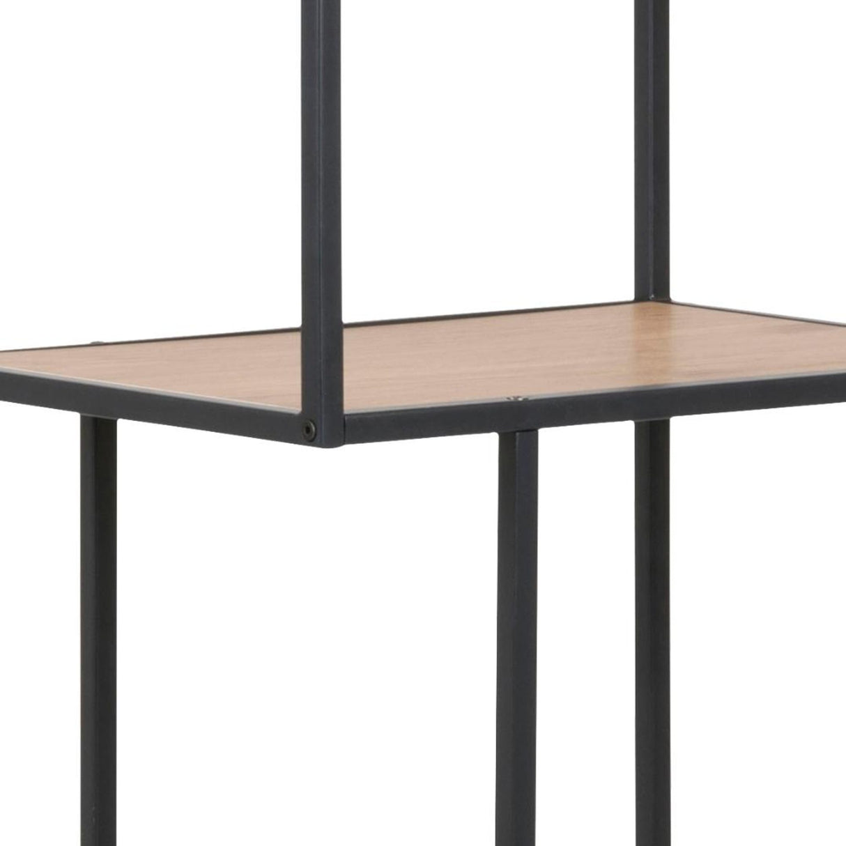 Seaford Bokhylla Asymmetrisk 185x77x35 cm Vild Ek