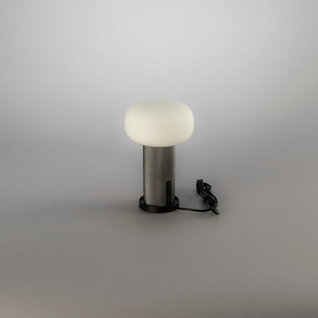 Antibes Mini USB Bordslampa Ute/Inne Nickel