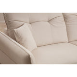 Muscat (230 x 100 x 96 cm) Vit 3-sitssoffa