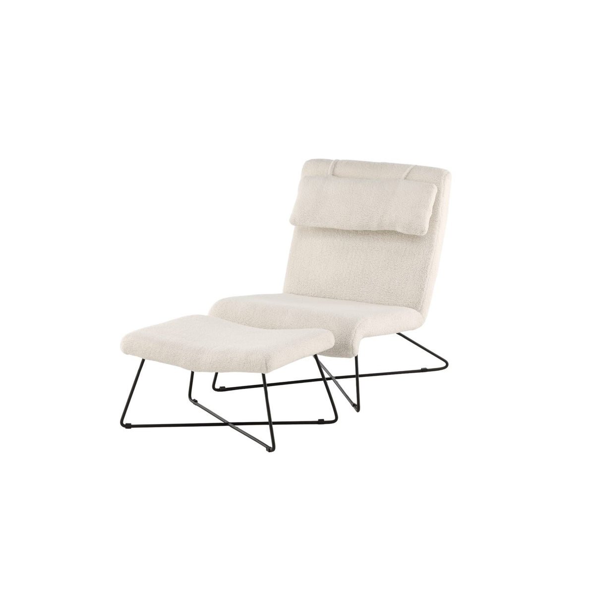 Laconia Loungestol Vit
