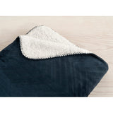 Sherpa 130 x 170 cm Pläd Marinblå