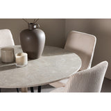 Lycke, Leone Rund matgrupp Beige,Svart, Beige, ⌀110